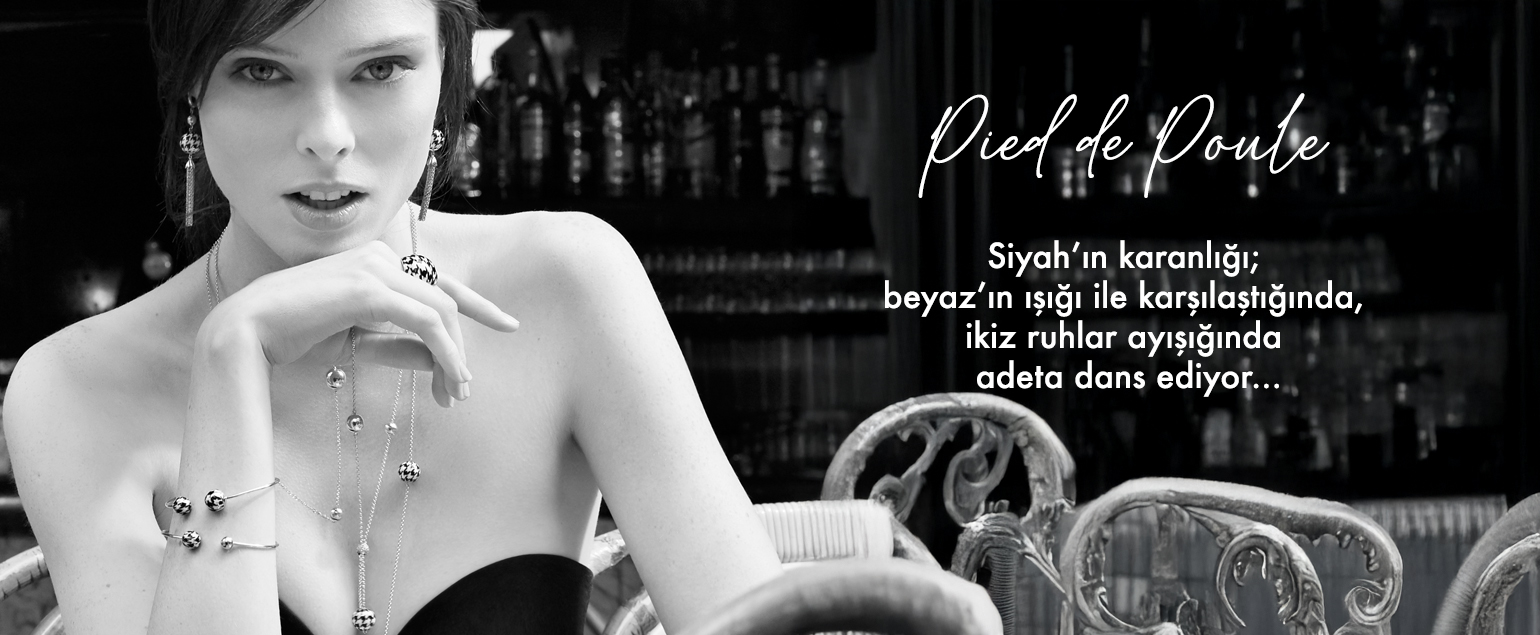 Roberto Bravo Gümüş Pied De Poule Koleksiyon Ürünleri